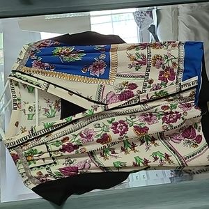 Anthropologie Tiny Cara Faux Wrap Floral Blouse